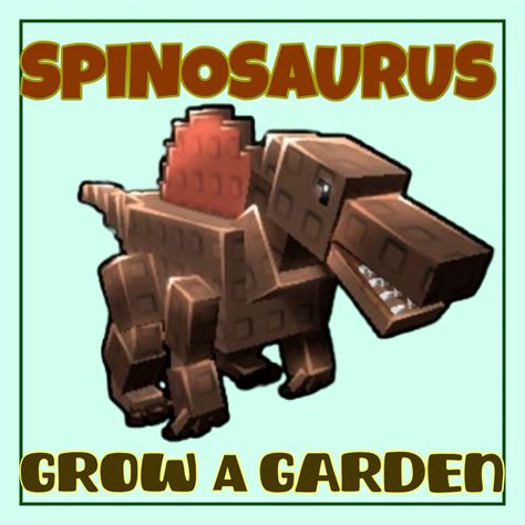 Spinosaurus - Grow A Garden ( 1 Piece ) - Etsy Canada en 2025 ...