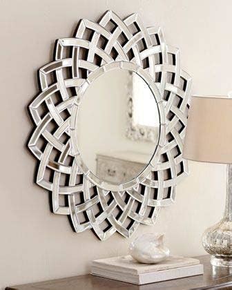 Buy Venetian Design Glass Round Wall Mount Wall Mirror (dia: 30 inch ...