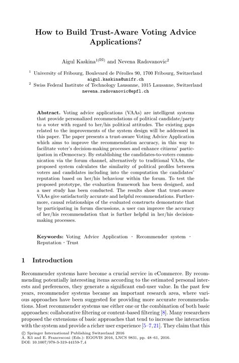 Voting Advice Application 的图像结果