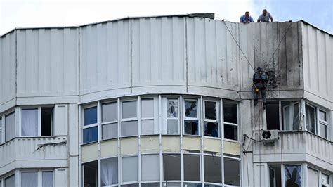 Drones Strike Moscow Civilian Areas, a First in Russia-Ukraine War ...