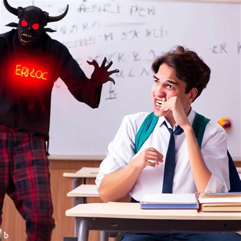 Student accidentally summoning a demon by speaking in bad Spanish as ...