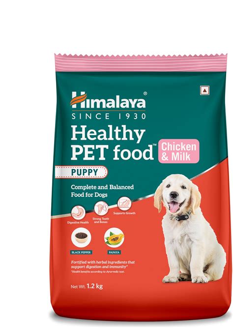 Himalaya Healthy Pet Food For Dog - Puppy, Large, Chicken, 3 kg ...