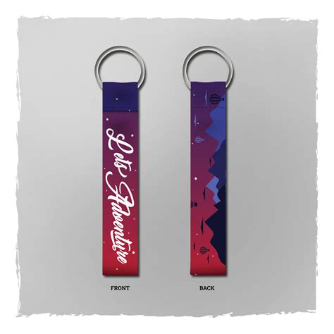 Let's Adventure | Keychain– RAW