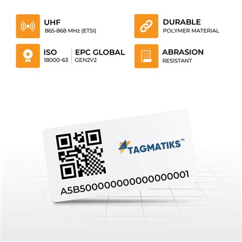 TagMatiks RFID Labels - RFID4U Store