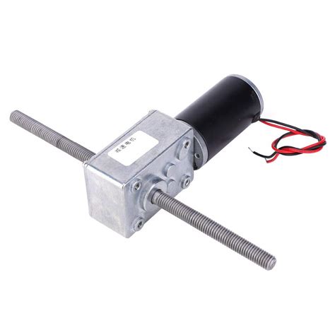 3NH® 12V Motor, None Flange Dual Shaft Turbo Worm Gear Motor, for Small ...