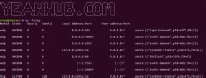 Scan Open Ports using Ss, Netstat, Lsof and Nmap – Yeah Hub