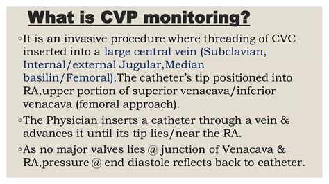 Cvp Normal Levels