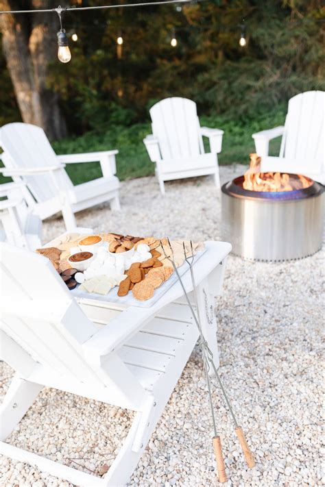 Pea Gravel Fire Pit