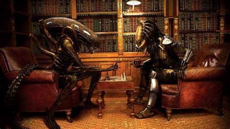 Alien vs Predator Funny 的图像结果