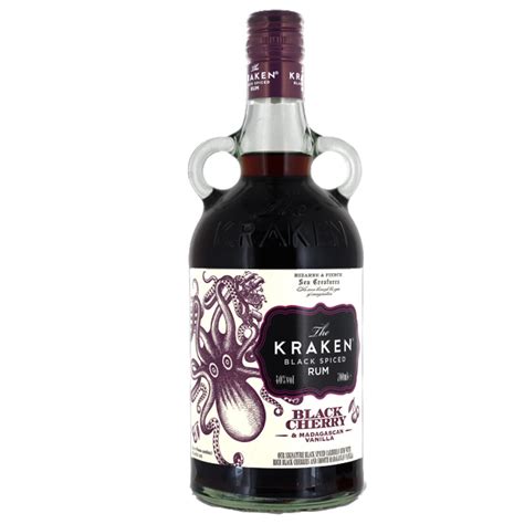 The Kraken Black Cherry & Vanilla Spiced Rum | Prestige Drinks