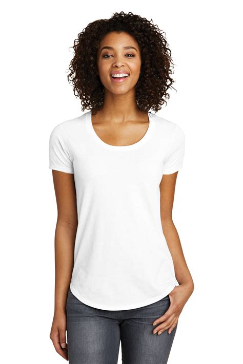 District Printed Women's Scoop Neck Very Important Tee - Queensboro