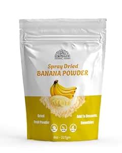 Banana Fruit Powder Smooth Texture for Baking & Fresh Banana Powder ...