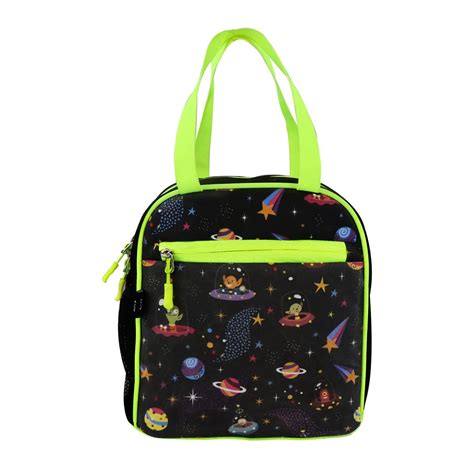 Buy Smily Kiddos Joy Lunch Bag- Alien Blac Theme - Multicolor| one Main ...