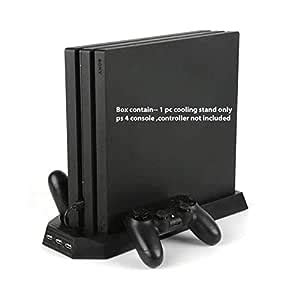 New World Vertical Stand Cooling Fan Controller Charger Dock USB Hub ...