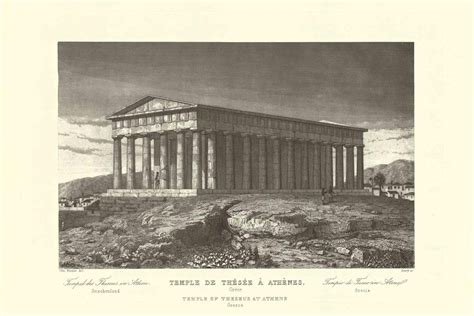 Theseus Temple In Athens – Wall Decor Company