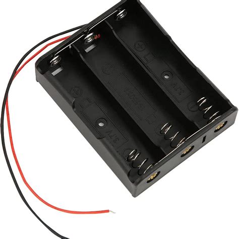 TECHDELIVERS® 18650 Battery Cell Holder Case Box Bracket 3 Cell Holder ...