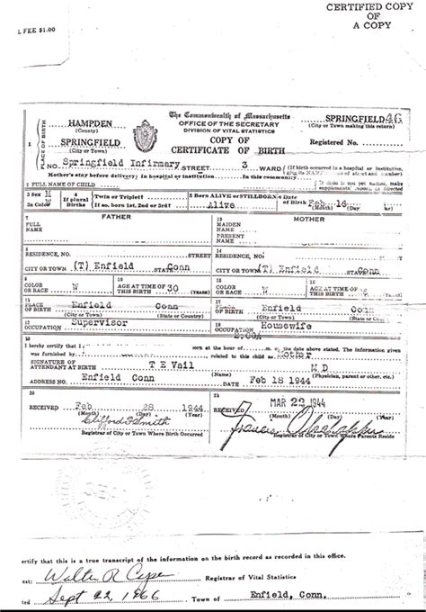 Citing a Copy of Certificate of Birth from another state | Evidence ...