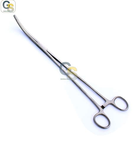 G.S 24 CURVED HEMOSTAT FORCEPS LOCKING CLAMPS - STAINLESS STEEL ...