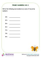 Prime and Composite Numbers Fifth Grade Worksheets | Math activities