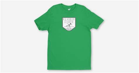 Classic Stadium Fire Green Tee by Classic Stadium Fire | T-shirts ...