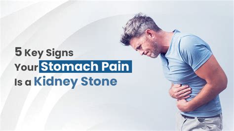 5 Key Signs Your Stomach Pain Is a Kidney Stone | Cure Stone