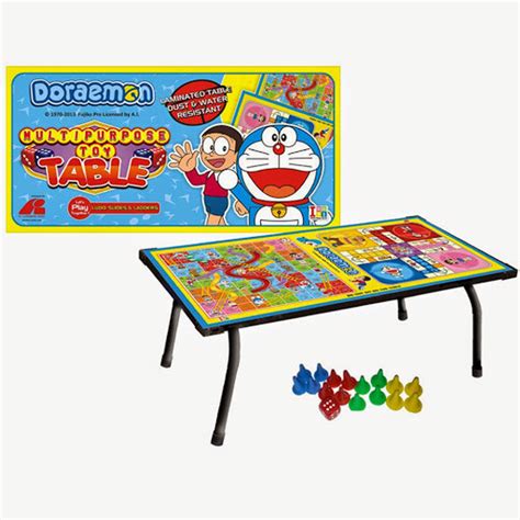 Doraemon Doraemon Multipurpose Table - Ludo, Snakes & Ladders Board ...