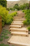 Image result for 4x4 Landscape Stairs
