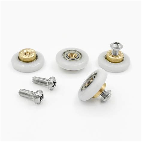 Shower Door Rollers Replacement Bathroom Pan Glass Sliding Door Pulleys ...