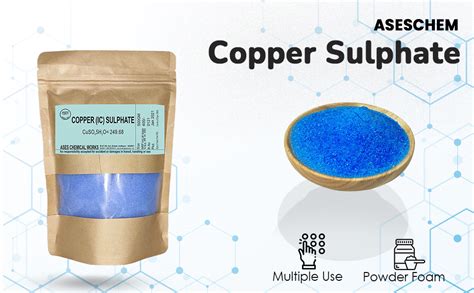 Ases Copper Sulphate Neela Thotha Extra Pure Laboratory Grade (500 gm ...