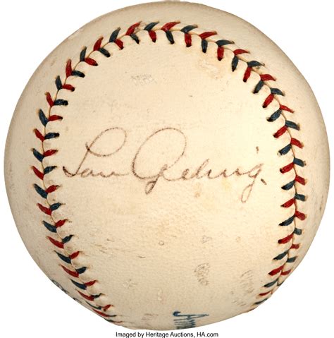 Late 1920's Lou Gehrig Single Signed Baseball.... Baseball | Lot #80010 | Heritage Auctions