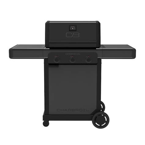 Shop Charbroil Commercial Series Grill and Griddle Combo Black 3-Burner ...
