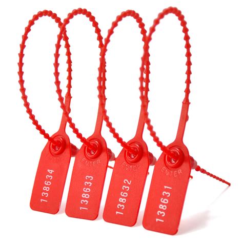 Fire Extinguishers 1000 Pcs Plastic Tamper Seals Fire Extinguisher Tags ...