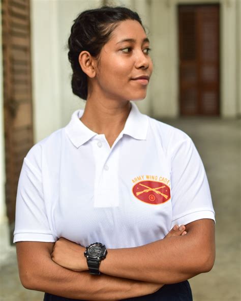 Army Wing Polo T Shirt ( White ) – Half Soldiers