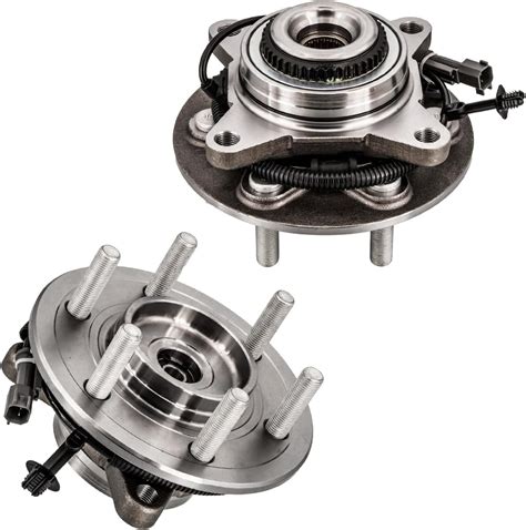 Detroit Axle - 4WD Front Wheel Bearing Hubs for 2018 2019 2020 Ford F ...