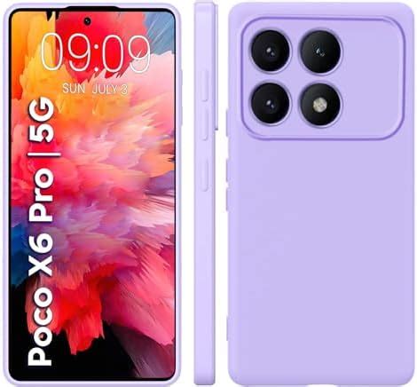 TRUEUPGRADE Compatible with Poco X6 Pro 5G Back Cover Case, Liquid ...