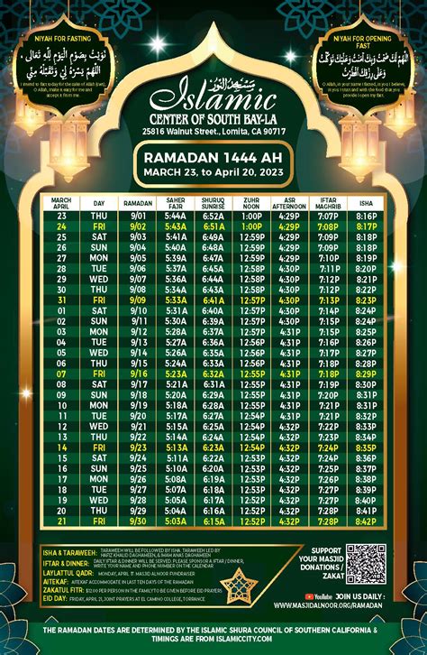 ICSB Website – Masjid Alnoor