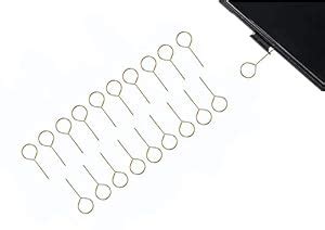 20 Pieces Branded Original Quality Sim Card Tray Remover Tool Copper ...