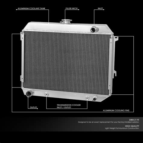 Buy DNA Motoring RA-CHARGER66-3 For 1968 to 1974 Dodge Charger ...