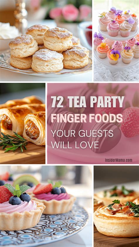 45 kids tea party food ideas plus suggested tea party menu – Artofit