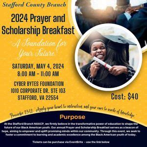Stafford NAACP Prayer Breakfast, 1010 Corporate Dr, Stafford, VA 22554 ...