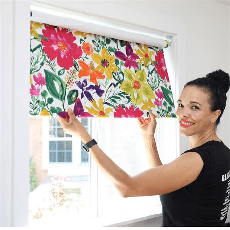 How to Make DIY Roller Shades for Your Windows! | Roller shades diy ...