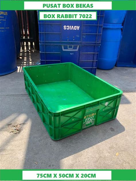 Jual box rabbit 7022 contener plastik bekas tempat penyimpanan barang ...