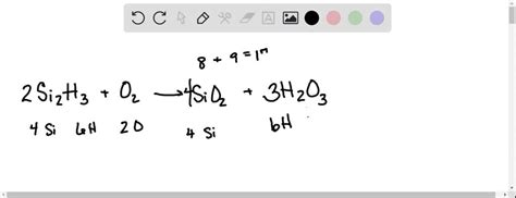 How to Balance Si3h3 O2 SiO2 H2O by Algebically 的图像结果