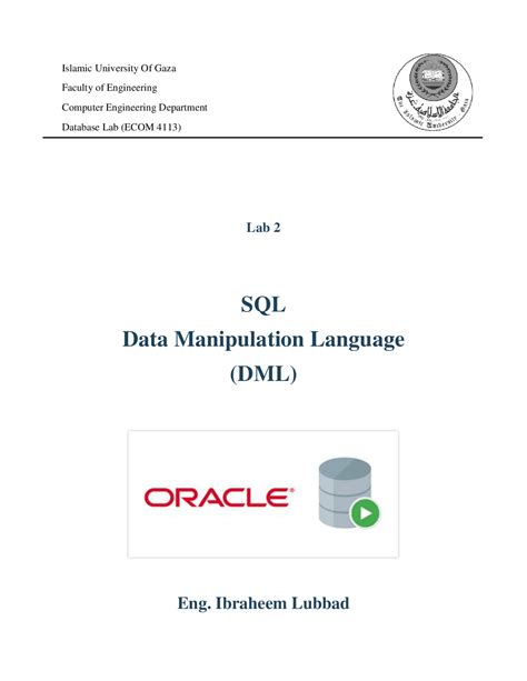 Image result for Data Manipulation Language