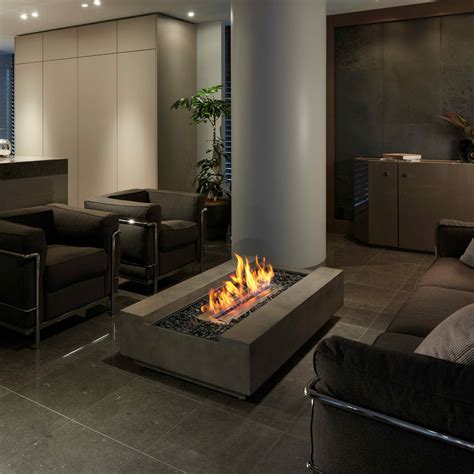 EcoSmart Fire Cosmo 50 Bioethanol Fire Table Smokeless Fire Pit ...