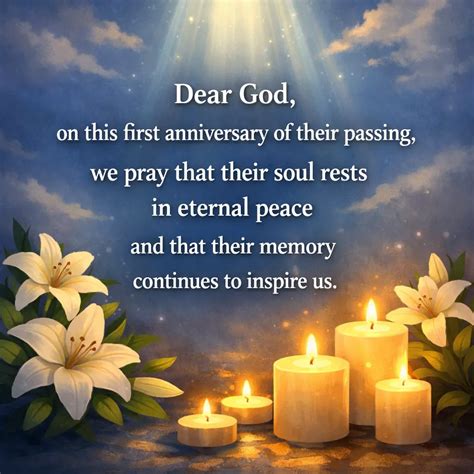 35+ First Death Anniversary Messages for Remembrance