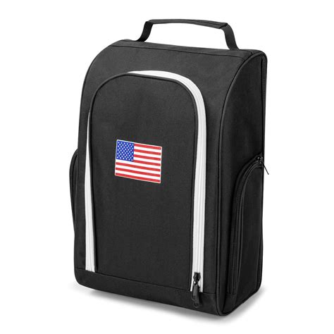 Amazon.com: Golf Shoe Bag, Zipper Sports Shoe Strap Bag with 3 Pocket ...