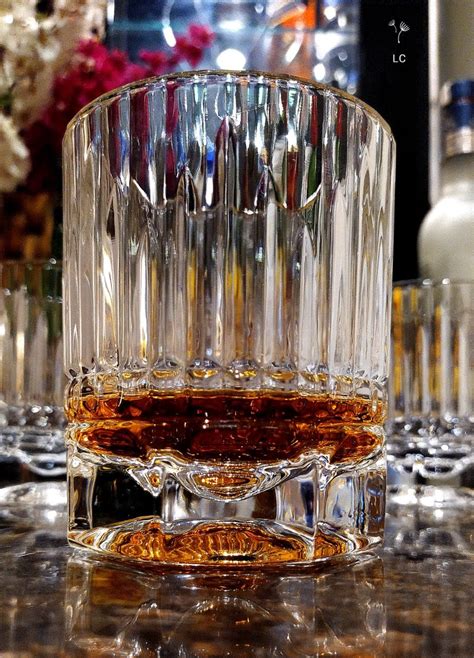 LORD'S CREATION Inverted Thick Base Dial Glass Crystal Premium Whiskey ...