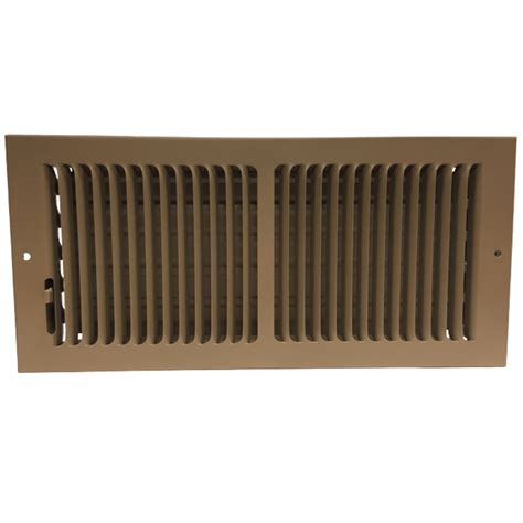 Brown Baseboard Registers | Rectangular Baseboard Vents > Rectangular ...