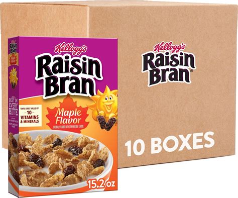 Amazon.com: Raisin Nut Bran Cereal, 17.1-Ounce Box (Pack of 3): Cold ...
